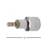 LLAVE COPA CORTA PLURIDENTADA CTE 1/2 X M16