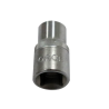 FORCE 52511.32 CUBO CROMADO CORTO 25MM 6 PUNTOS ESPIGA 1/4