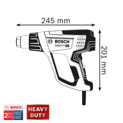 PISTOLA DE TERMOFORMADO 1600W  REF. GHG 20-63