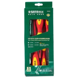 DESTORNILLADORES AISLADOS JGO 5 PZS 1000V INCLUYE TESTER