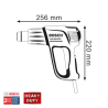 PISTOLA DE TERMOFORMADO REF. GHG 630DCE