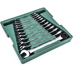 LLAVE COMBINADA JGO TIPO RATCHET DE 8 MM A 19MM REF. 09040