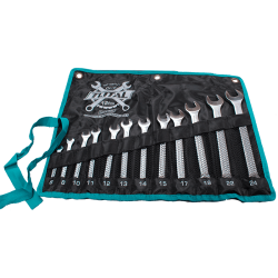 LLAVE COMBINADA JGO 6-32MMMM INDUSTRIAL 12PZ