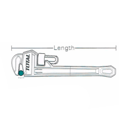 LLAVE PARA TUBO INDUSTRIAL 36"