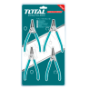 ALICATE PINZA MINI PINZAS PARA PINES JGO 4 PZ DE 7"