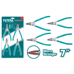 ALICATE PINZA MINI PINZAS PARA PINES JGO 4 PZ DE 7"
