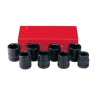 FORCE 8081S JUEGO 8 CUBOS DE IMPACTO CORTOS ESPIGA 1  15/16