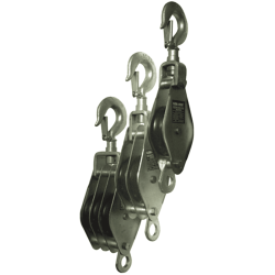 POLEA PARA CONSTRUCCION DOBLE 80 MM  RF: 800KG