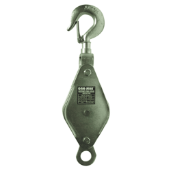POLEA PARA CONSTRUCCION DOBLE 150MM 1.1/8"