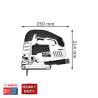 CALADORA INDUSTRIAL 780W REF. GST150BCE