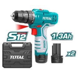 TALADRO INALAM ROTACION 12 VOL 3/8" 2 PILA CARGADOR ESTUCHE