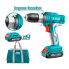 TALADRO INALAM ROTACION 2 PILA CARGADOR + MOCHILA 12 VOLT