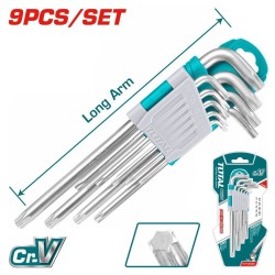 LLAVE TORX JGO 9PZ T10-T150