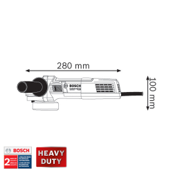 PULIDORA MINI 4 1/2  11.000 RPM 900W REF: GWS 9-115