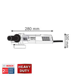 PULIDORA MINI 4 1/2  11.000 RPM 900W REF: GWS 9-125