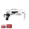 PULIDORA MINI 4 1/2  2200/7500 RPM REF. GWS15/125 INOX