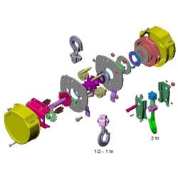 POLEA DIFERENCIAL CADENA ESLABON 004