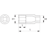 LLAVE COPA DE IMPACTO LARGA CTE 1/2