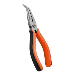 PINZA DE PUNTA MEDIA CAÑA  CURVA 8"