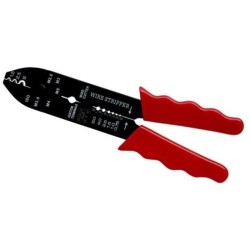 PINZA PONCHADORA PELACABLE P/ TERMINALES AISLADAS