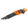 JGO  LLAVES BRISTOL C/ESFERICA DE 1.5 A 10 MM CON 9 PZA REF: BE-9770