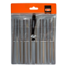 JUEGO LIMAS PARA DE AGUJA  X 12PZ SURTIDAS GRANO EXTRAFINO
