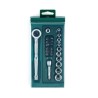 LLAVE COPA JGO MM 25PZS 12PTAS CTE 1/4  DE 4 A 13 MM
