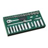 LLAVE COPA JGO MM 33PZS 6PTAS CTE 3/8  DE 8 A 24 MM