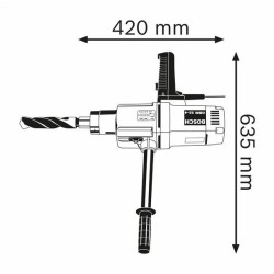 TALADRO DE BASE MAGNETICA 1500 W REF. GBM 32-4