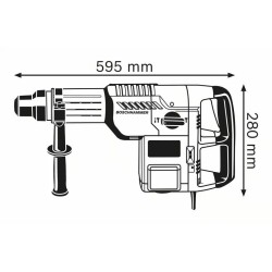 TALADRO 09 ELECTRONEU.MINER 1500W SDS/MAX 11245 REF: GBH11DE
