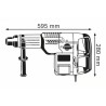 TALADRO 09 ELECTRONEU.MINER 1500W SDS/MAX 11245 REF: GBH11DE