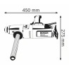 TALADRO INDUSTRIAL 2 VEL 1150 WAT CAP 5/8 REF: GBM 23-2
