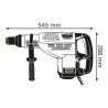 TALADRO 08 ROTOMARTILLO 1350 WATIOS SDS MAX REF: GBH 7/46DE