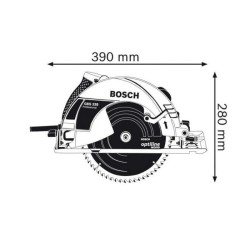 SIERRA CIRCULAR 9.1/4  2100W 5000RPM REF. GKS 235
