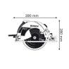 SIERRA CIRCULAR 9.1/4  2100W 5000RPM REF. GKS 235