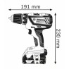 TALADRO RECARGABLE 18VOLT LI/ION REF. GSR 18-2-LI PLUS