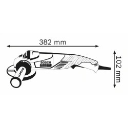 PULIDORA MINI 4 1/2  11.000 RPM 1500 W  REF: GWS15-125CIH