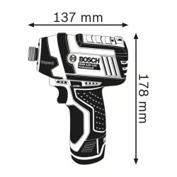LLAVE IMPACTO RECARGABLE REF. GDR 12/LI