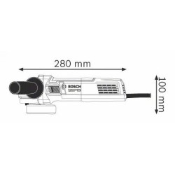 PULIDORA MINI 4 1/2  VEL. VARIABLE 900W REF: GWS 9-125 S