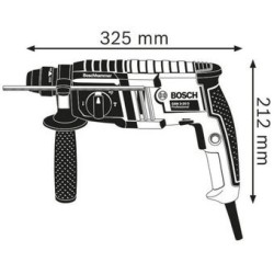 TALADRO ROTOMARTILLO 550 W SDS PLUS REF. GBH 2/18RE