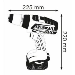TALADRO RECARGABLE TORQUE REGULABLE GSR 14.4/V