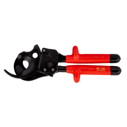CIZALLA CORTACABLE COBRE Y ALUMINIO RACHET AISLADA 1000V