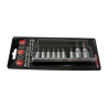 FORCE 3095 JUEGO DE CUBOS TORX ESP 1/4 9PCS /