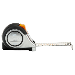FLEXOMETRO ACERO INOX DE 5 MTS