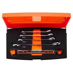 JGO DE 5 LLAVES TIPO RATCHET 8,10,13,17,19