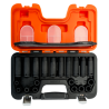 JGO DE COPAS DE IMPACTO CORTA Y LARGA MANDO 1/2 DE 10A19MM