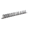 JGO DE SOLO COPAS DE 1/4 DE 4 A 14 MM 13 PZAS EN RIEL