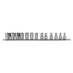 JGO DE SOLO COPAS DE 1/4 DE 4 A 14 MM 13 PZAS EN RIEL