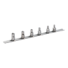 JGO DE SOLO COPAS DE 1/4 TORX HEMBRA DE E4 A E10 EN RIEL