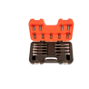 JUEGO DE COPAS 1/2 C/PUNTAS TORX CORTAS Y LARGAS 18 PZAS
